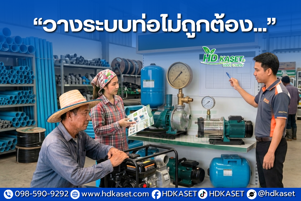 น้ำไหลเบา น้ำแรงดันตก