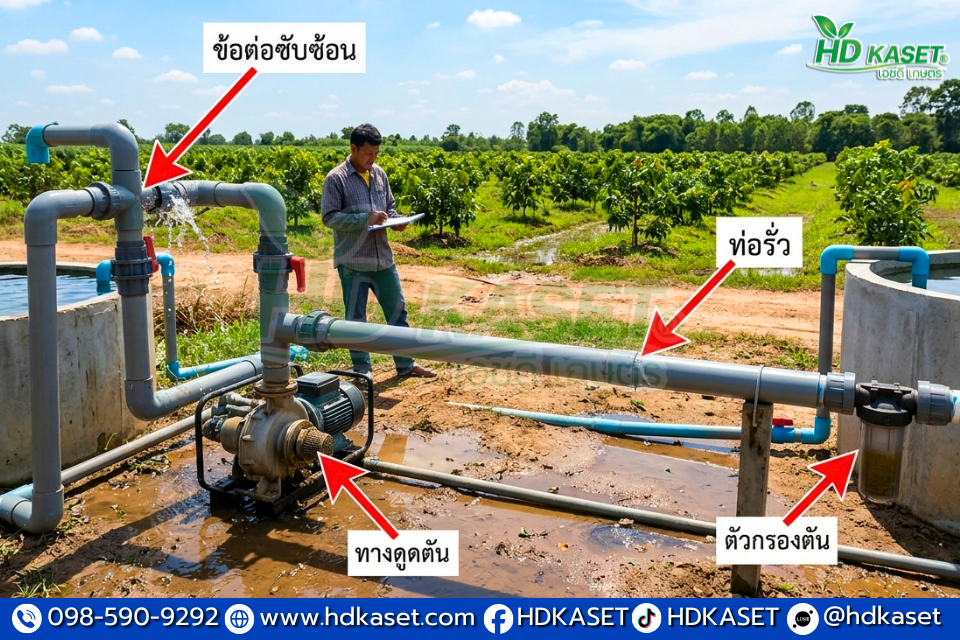 สาเหตุ น้ำไหลเบา น้ำแรงดันตก